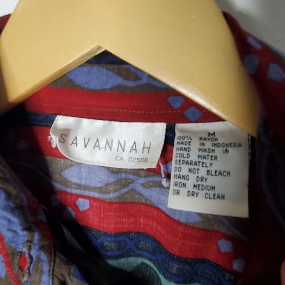 VINTAGE Aztec pattern button up - Picture 2 of 7